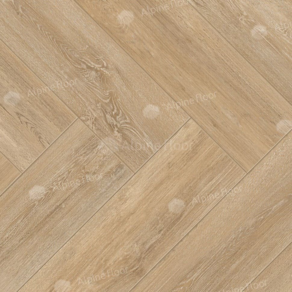 Ламинат "Alpine Floor" Herringbone Дуб Фландрия (606*101*8 мм) — купить в Иваново