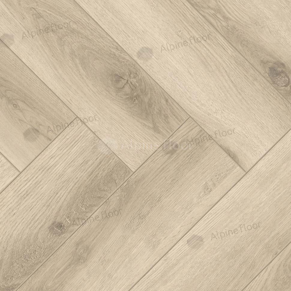 Ламинат "Alpine Floor" Herringbone Дуб Орлеан (606*101*8 мм) — купить в Иваново
