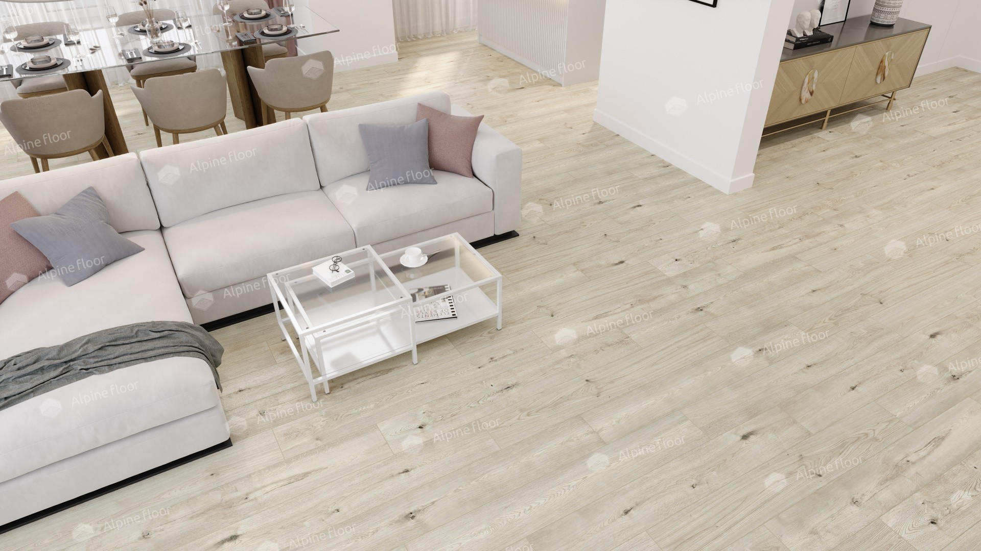 Ламинат "Alpine Floor" Дуб Гамбург (1285*192*8 мм) — купить в Иваново