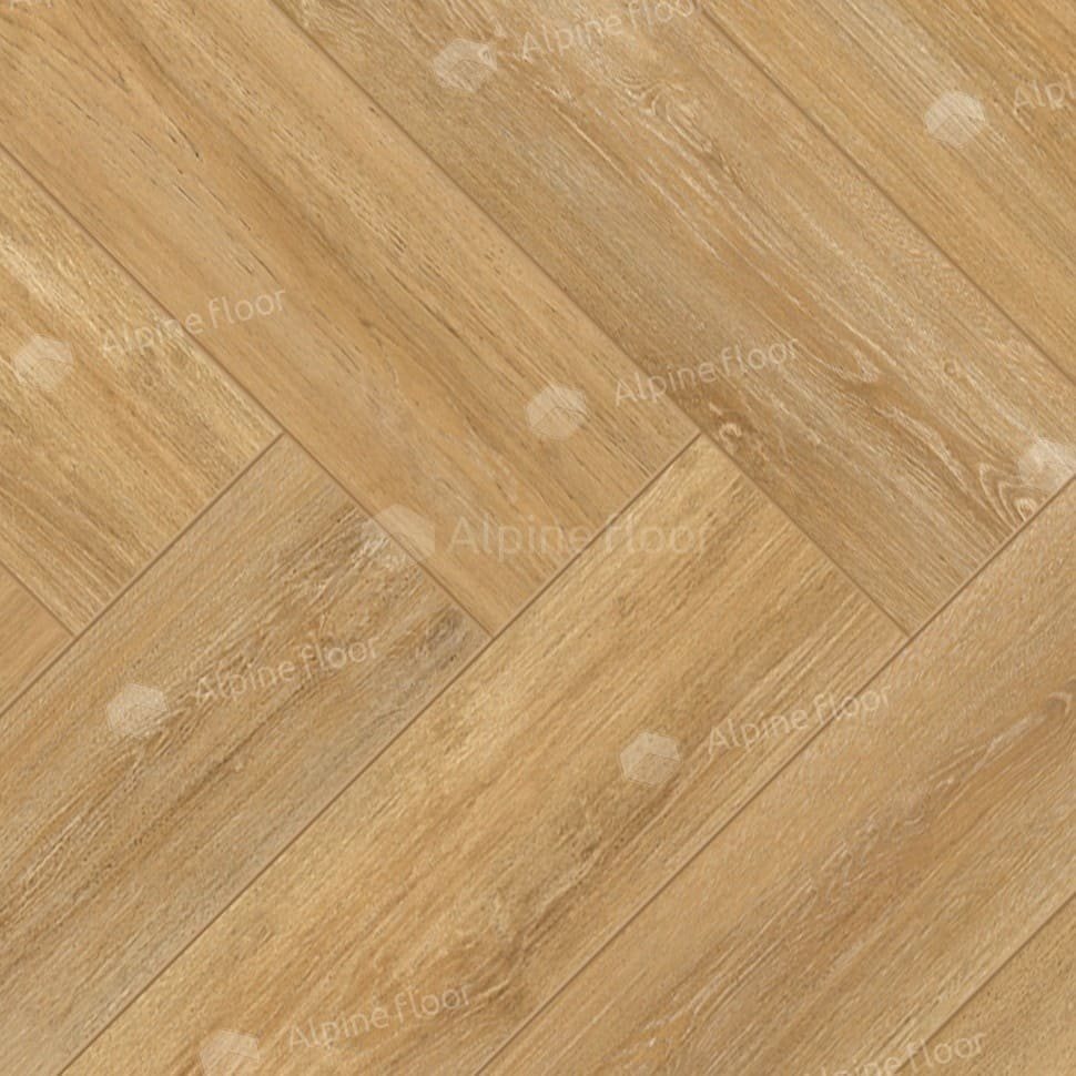 Ламинат "Alpine Floor" Herringbone Дуб Тулуза (606*101*8 мм) — купить в Иваново