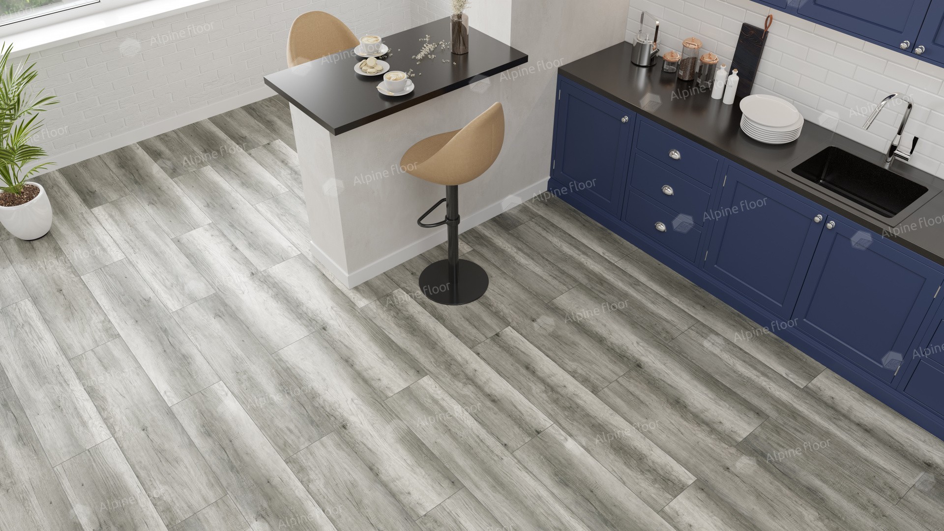 Ламинат "Alpine Floor" Дуб Тахо (1285*280*8 мм) — купить в Иваново