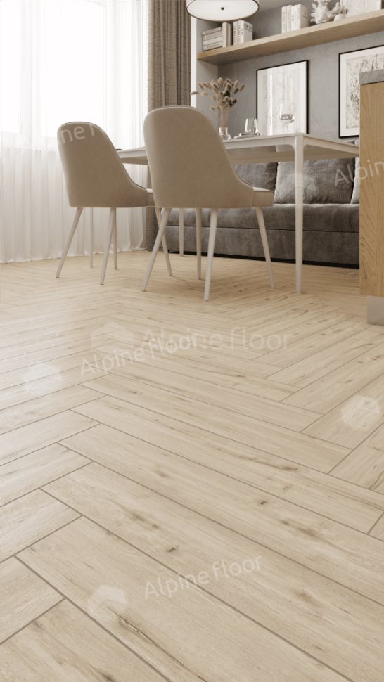 Ламинат "Alpine Floor" Herringbone 12 PRO Дуб Лион (606*101*12 мм) — купить в Иваново