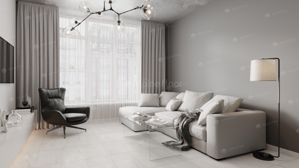 Виниловая плитка "Alpine Floor" Light Stone Брайс (608*303*2,5 мм) — купить в Иваново