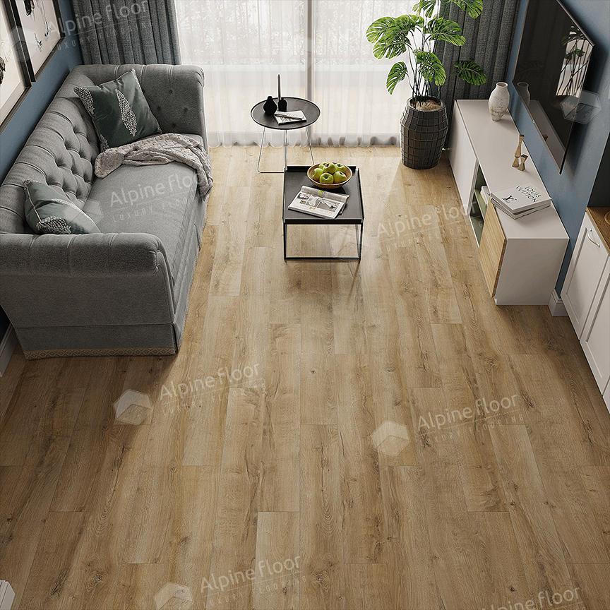Ламинат "Alpine Floor" Дуб Бирмингем (1285*192*8 мм) — купить в Иваново