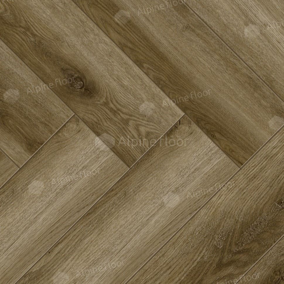 Ламинат "Alpine Floor" Herringbone Дуб Марсель (606*101*8 мм) — купить в Иваново