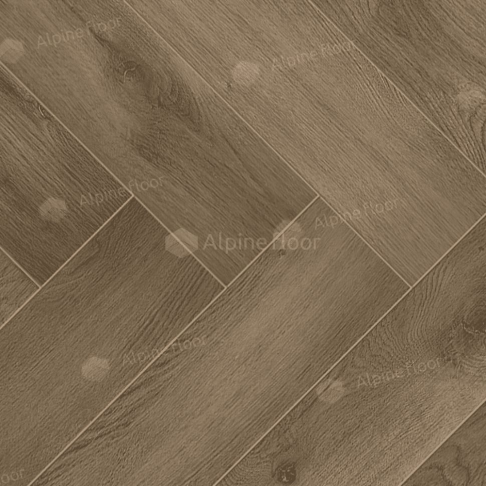 Ламинат "Alpine Floor" Herringbone 12 PRO Дуб Анжу (606*101*12 мм) — купить в Иваново