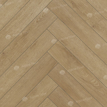 Ламинат "Alpine Floor" Herringbone 12 Дуб Молизе (600*100*12 мм) — фото и характеристики